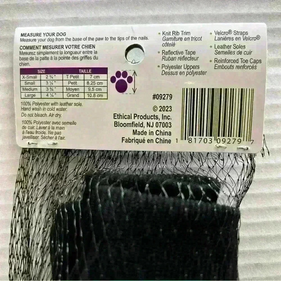 ✨Host Pick✨ 2/$25 BNWT SPOT Extreme All Weather Medium Dog Boots, 4-Pack Black - Picture 7 of 10